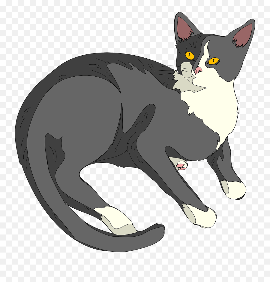 Cat Clip Art - Realistic Cat Clipart Emoji,Cat Clipart