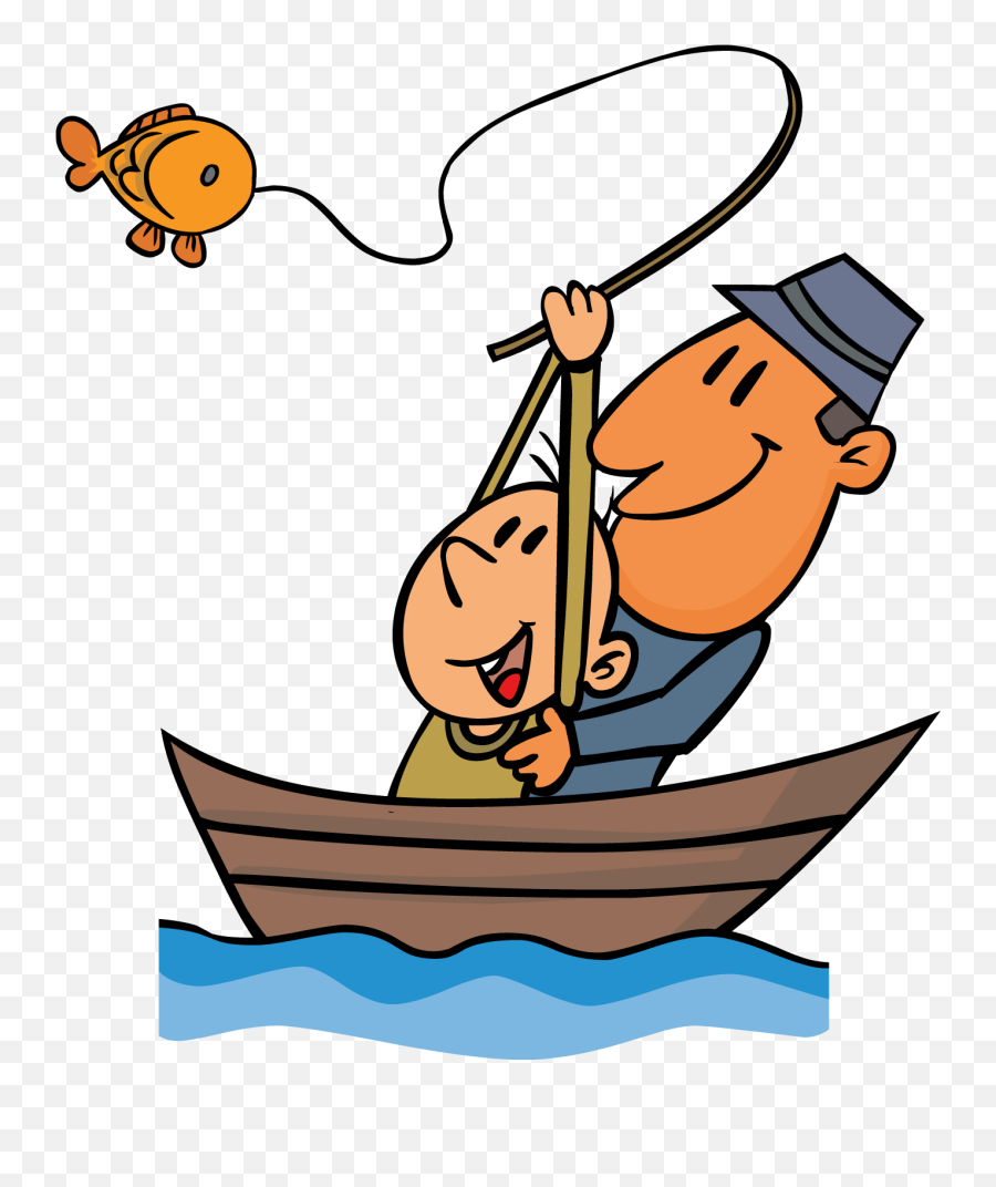 Go Fish Clipart - Go Fishing Clipart Emoji,Fishing Clipart