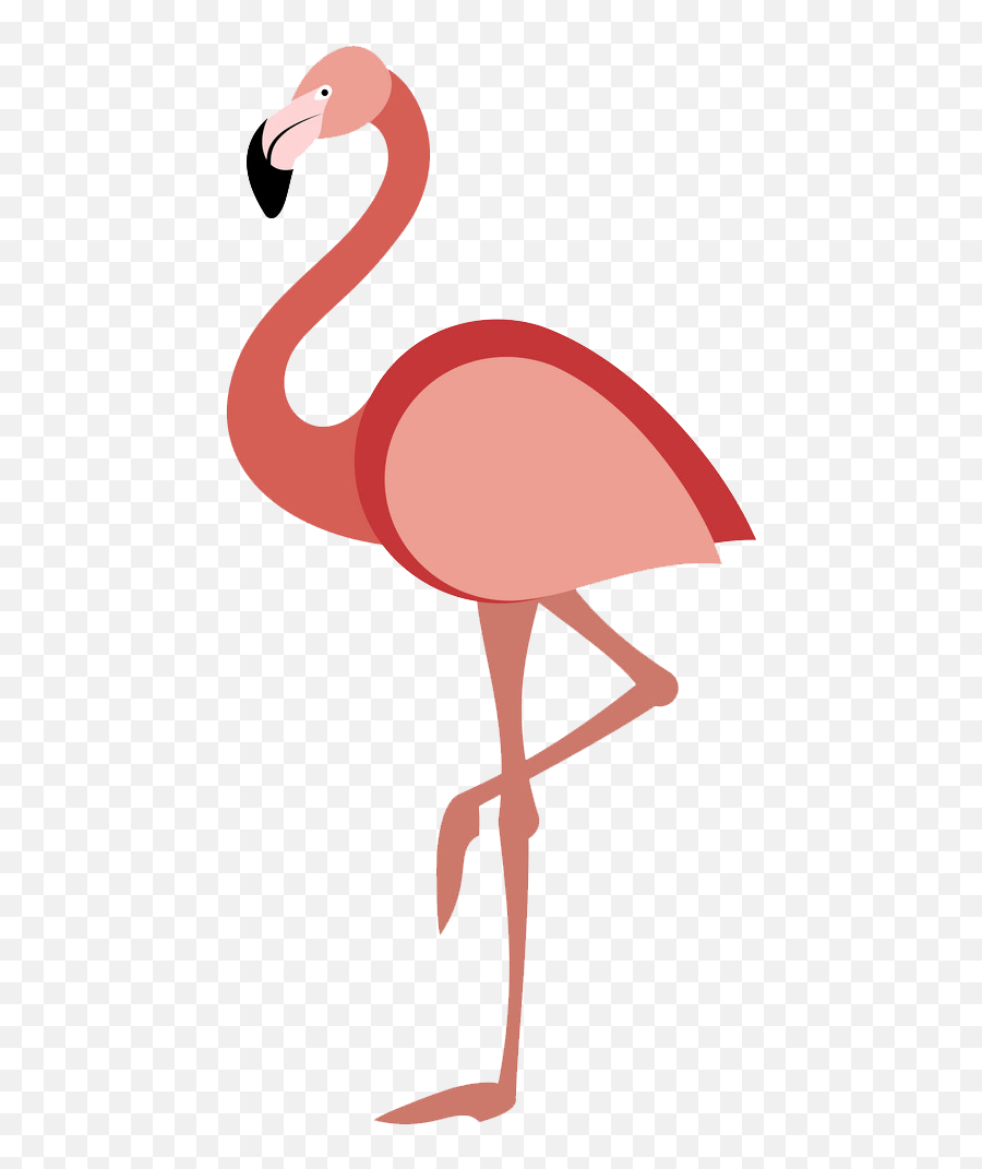 Flamingo Clipart Transparent - Greater Flamingo Emoji,Flamingo Clipart