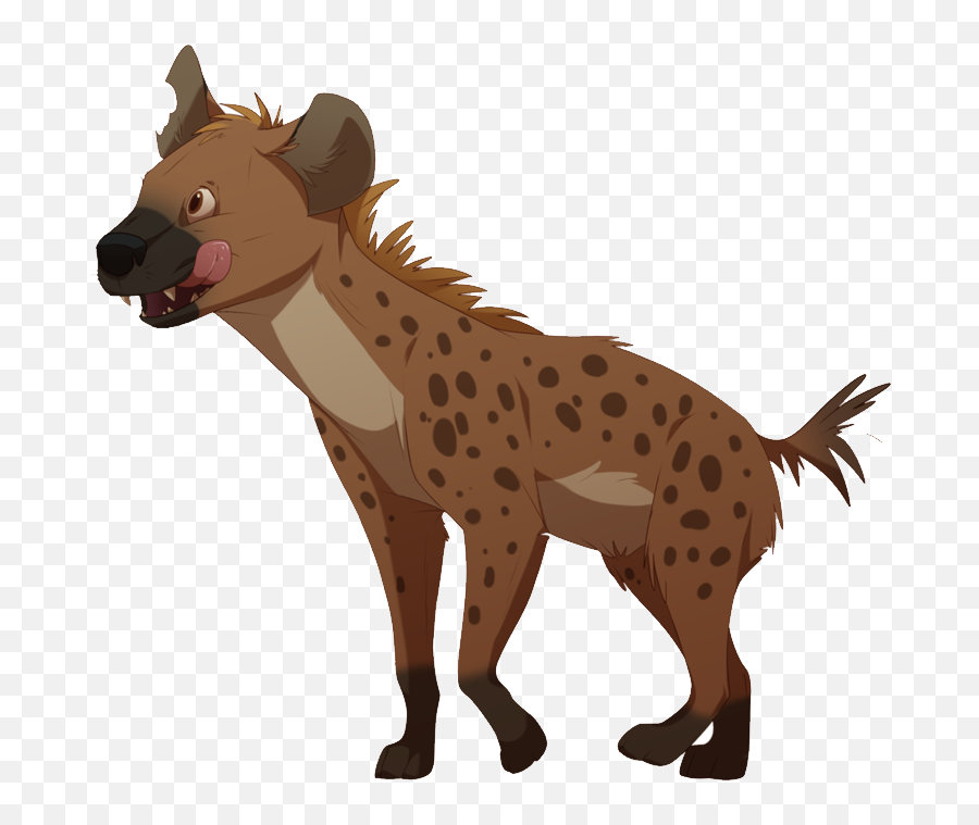 740x678 - Hyena Clipart Png Emoji,Hyena Png
