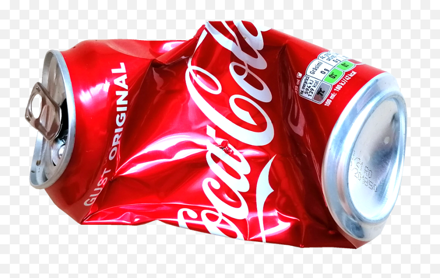 Crushed Can - Coca Cola And Pepsi Emoji,Can Png