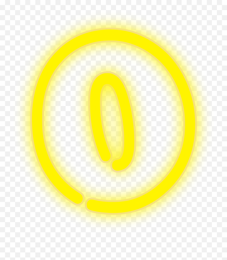 Neon 0 Lights Drawing Free Image Download - Dot Emoji,Neon Lights Png