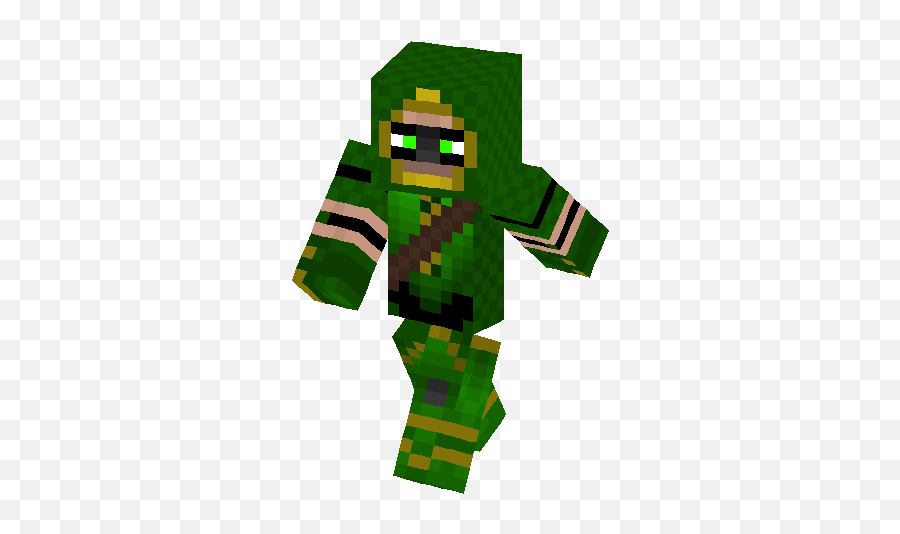 Green Arrow Skin - Minecraft Skins Red Armor Emoji,Minecraft Arrow Png