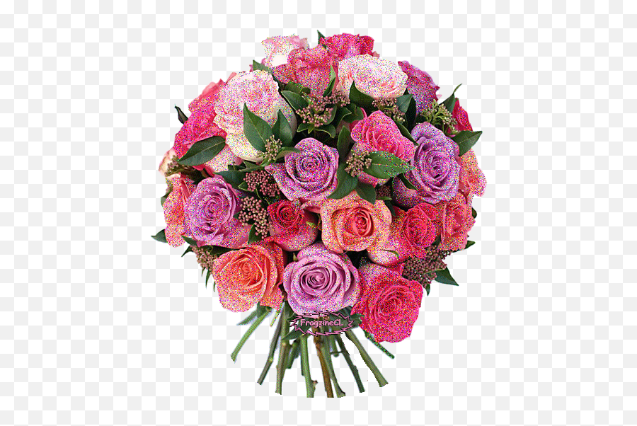 Gifparadise Rose Gifs Flower Clipart Flowers Gif - Shum Urime Nena Ime Emoji,Bouquet Of Flowers Clipart