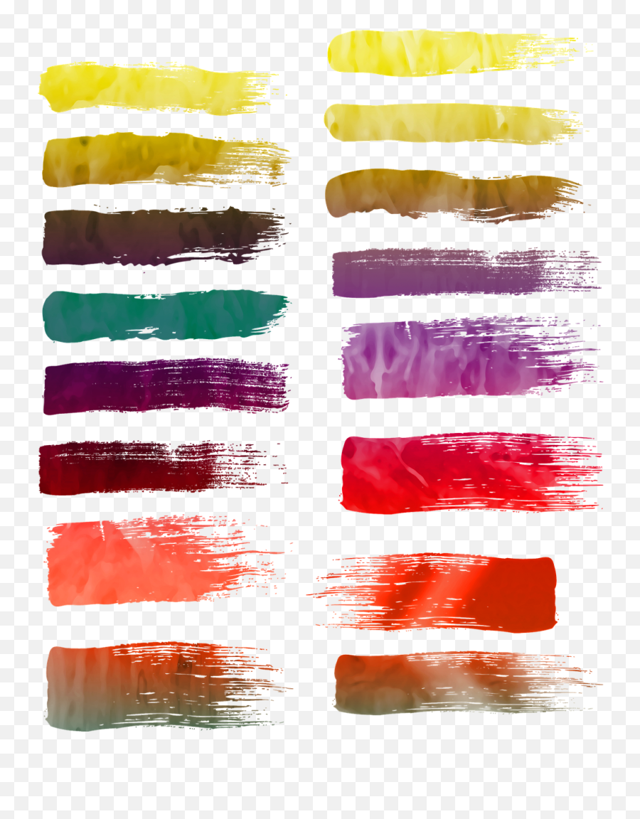 Paint Strokes Watercolor Brush - Free Image On Pixabay Transparent Png Farbe Pinselstrich Emoji,Watercolor Stroke Png