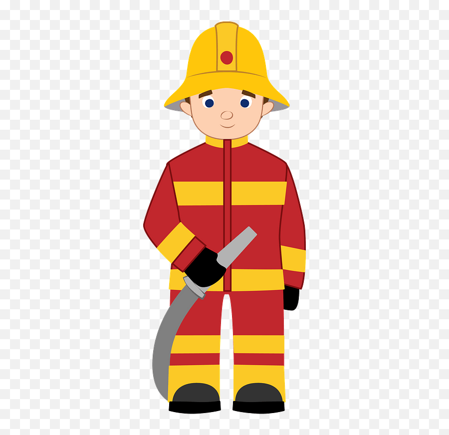 Firefighter Clipart - Fireman Clipart Emoji,Firefighter Clipart