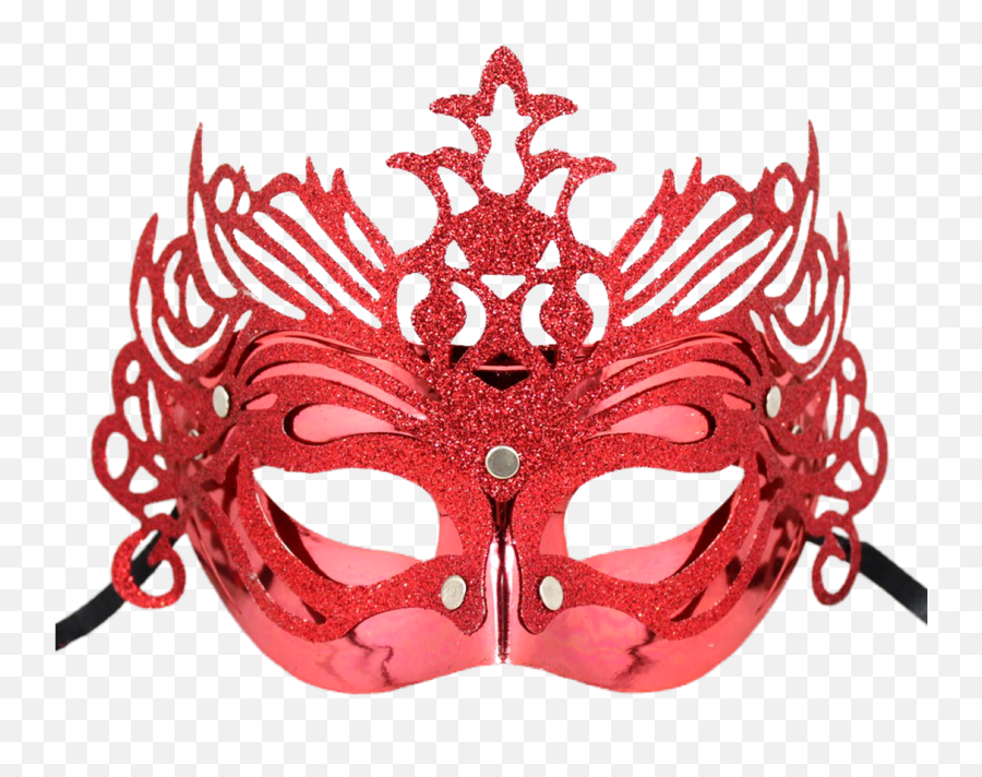 Masquerade Mask Png - Red Masquerade Mask Png Emoji,Masquerade Mask Transparent Background