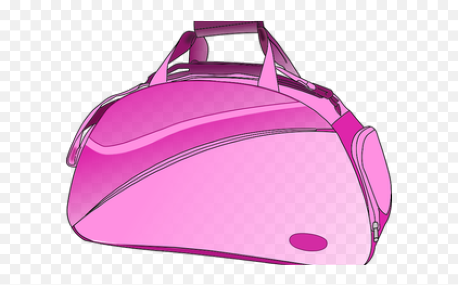 Luggage Clipart Girly - Duffle Bag Png Clipart Transparent Clip Art Emoji,Girly Clipart