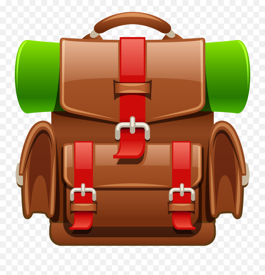 Clipart Rucksack - Backpack Clip Art Png Emoji,Hiking Clipart