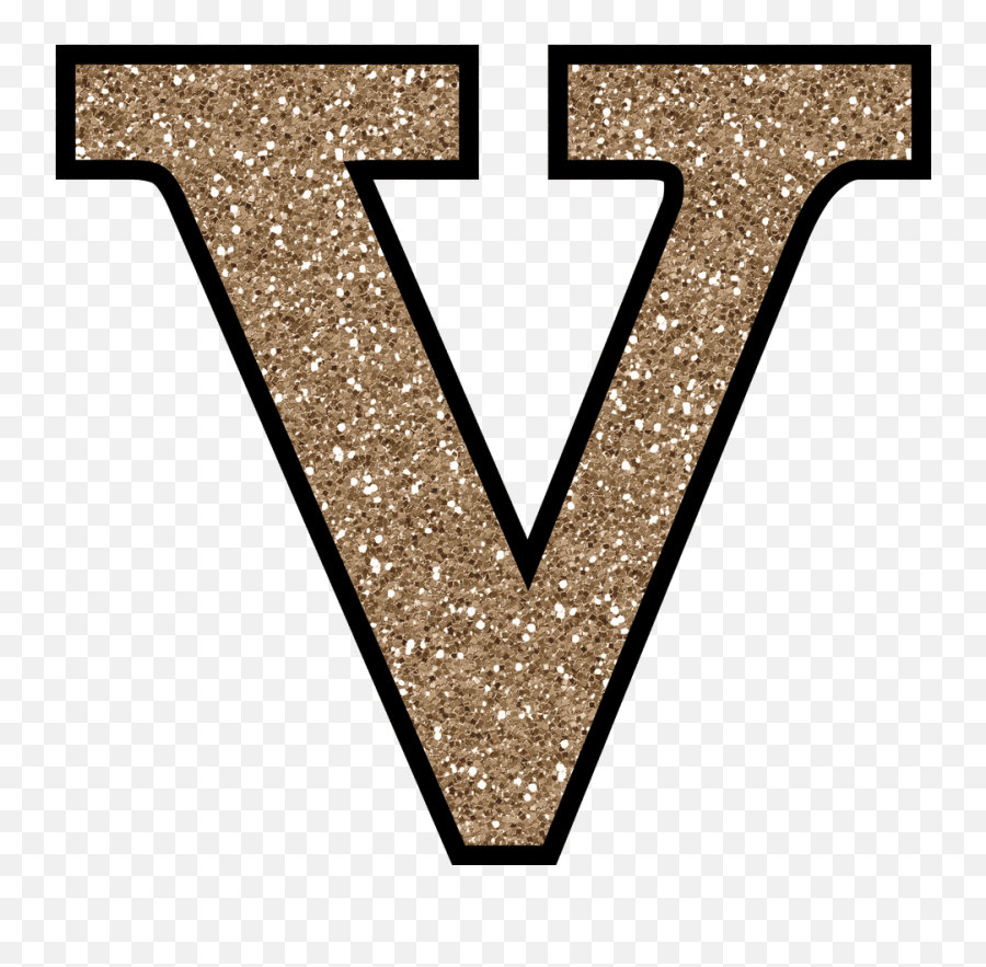 Lettera V Png 8 Png Image - Alphabet Glitter Letter V Emoji,V Png