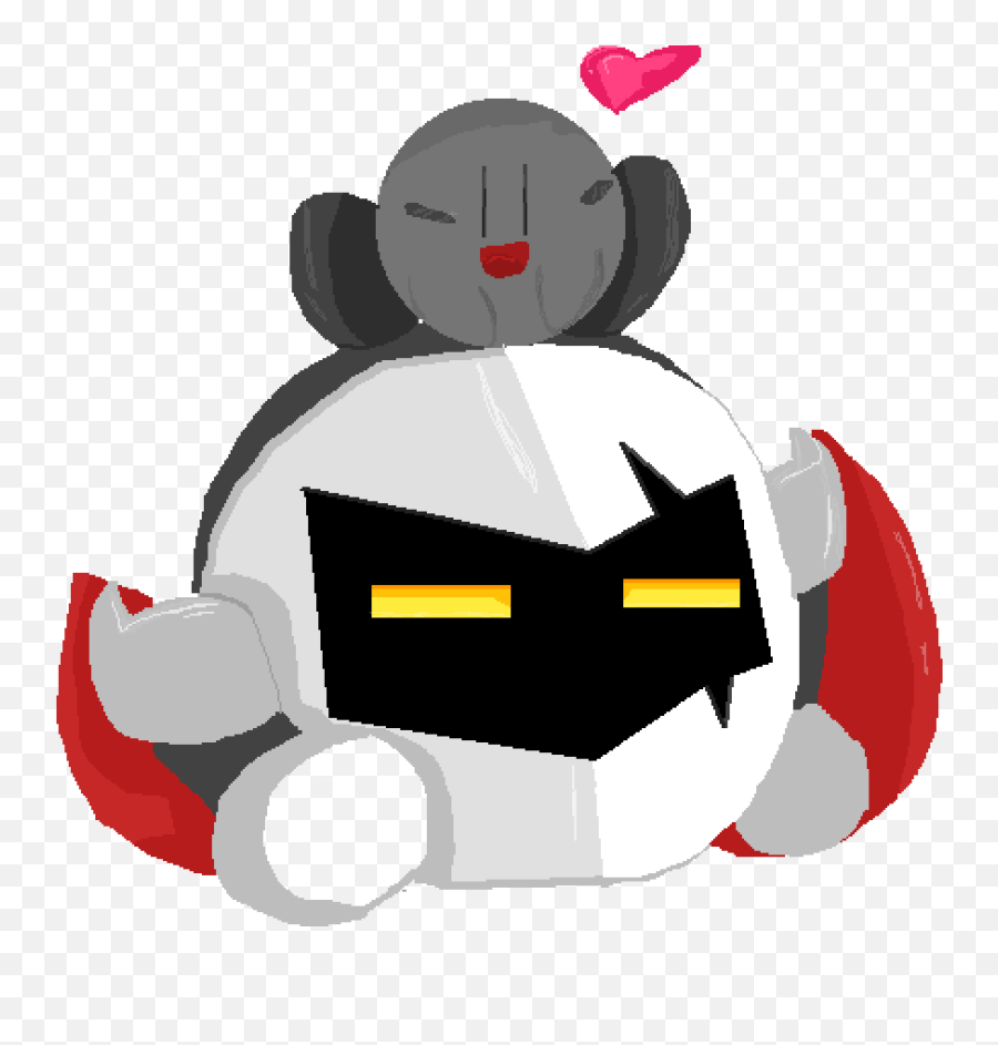 Pixilart - Super Cute Dark Meta Knight And Shadow Kirby Pic Fictional Character Emoji,Meta Knight Png
