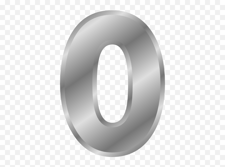 Letters Alphabet O Silver Clip Art At Clkercom - Vector Emoji,Letter O Clipart