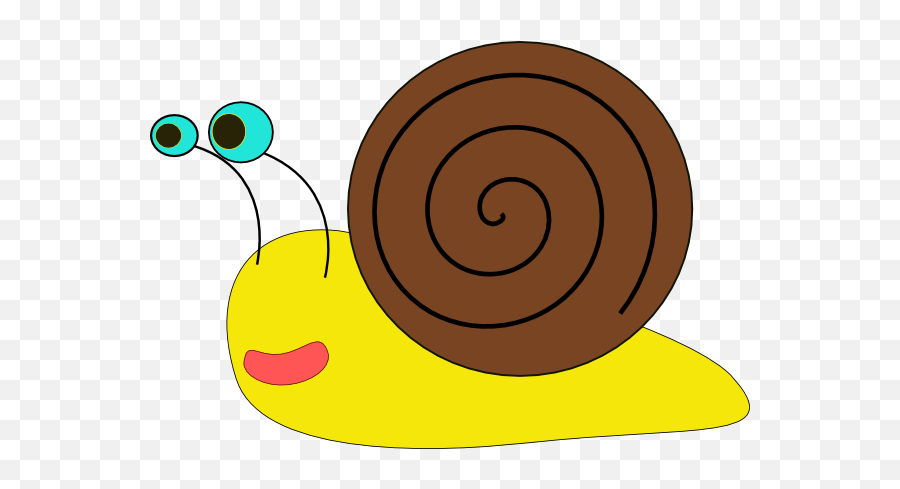 Baby Snail Clipart Image - Snail Animated Emoji,Snail Clipart