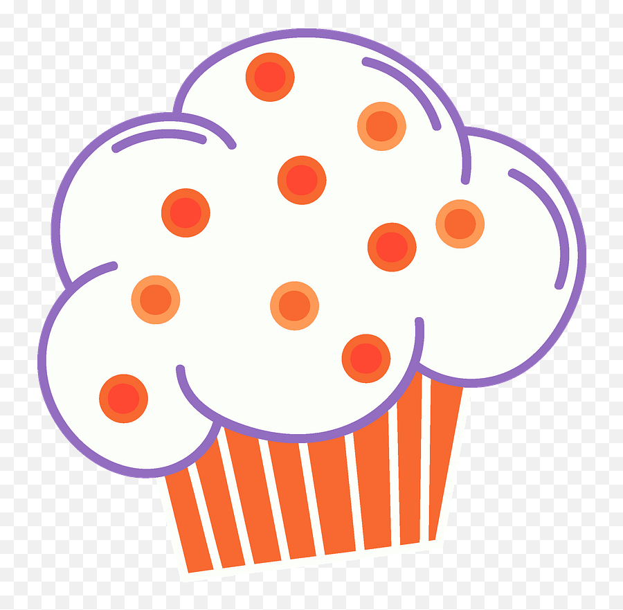 Cupcake Clipart Free Download Transparent Png Creazilla Emoji,Cupcake Clipart Free