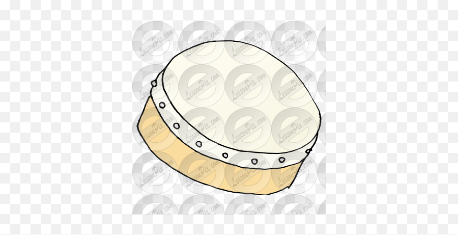 Hand Drum Picture For Classroom Therapy Use - Great Hand Tl Emoji,Drum Clipart