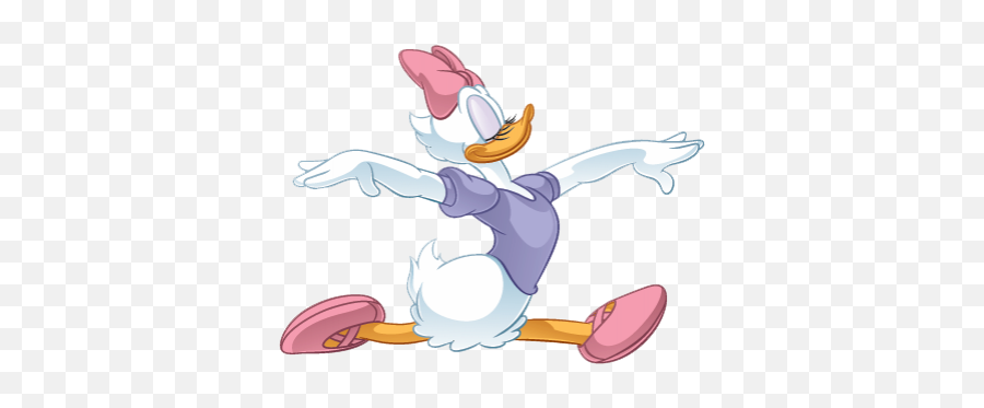 Daisy Duck Dance Clipart - 1160 Transparentpng Emoji,Dance Clipart Png