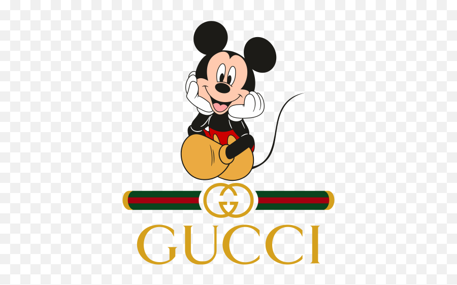 Mickey Gucci Logo Svg Gucci Logo Svg Fashion Company Svg Emoji,Gucci Logo Transparent