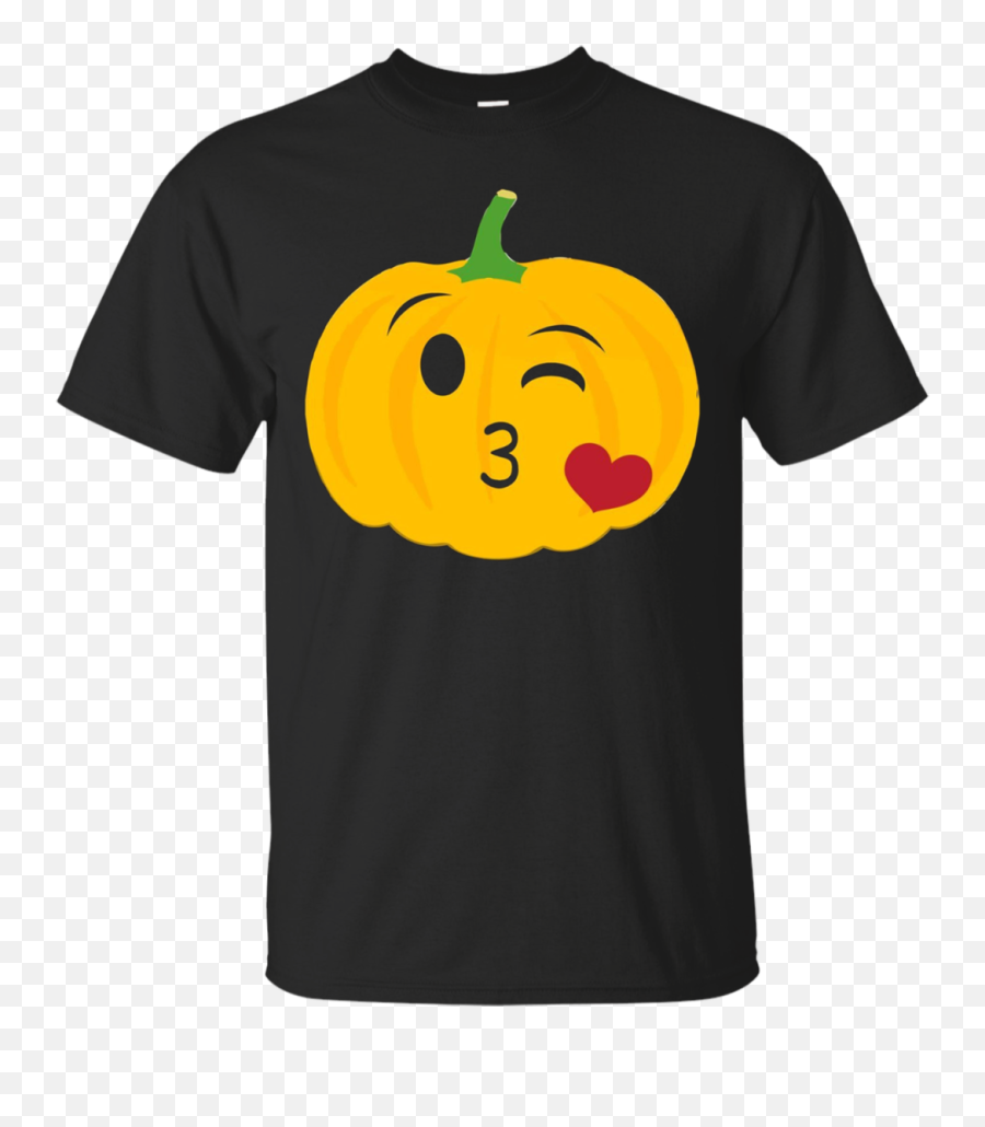 Pumpkin Emoji Heart Kiss Wink Halloween Thanksgiving Apparel,Pumpkin Emoji Transparent