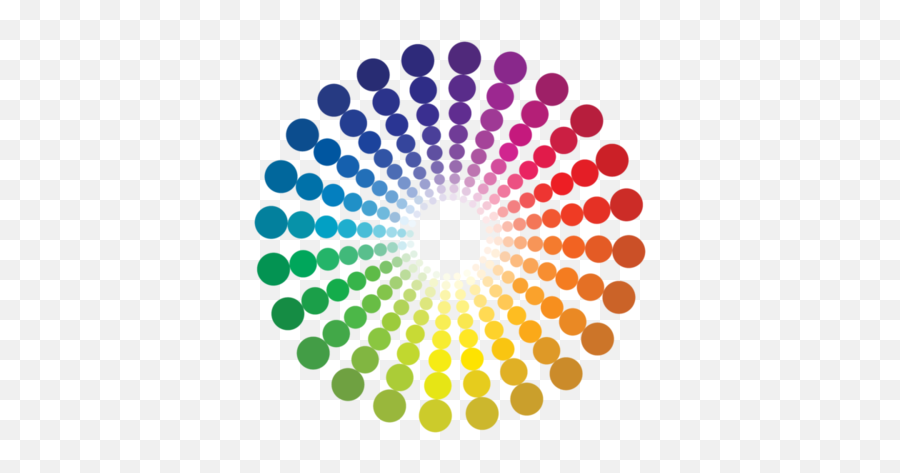 Free Rainbow Dot Color Swatches 1192275 Png With Transparent Emoji,Rainbow Circle Png