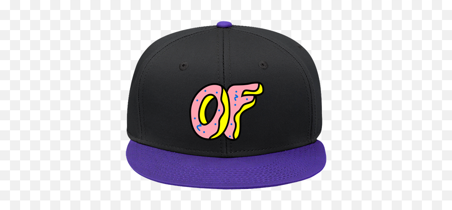 Download Snap Back Flat Bill Hat - Odd Future Doughnut Emoji,Odd Future Logo Transparent