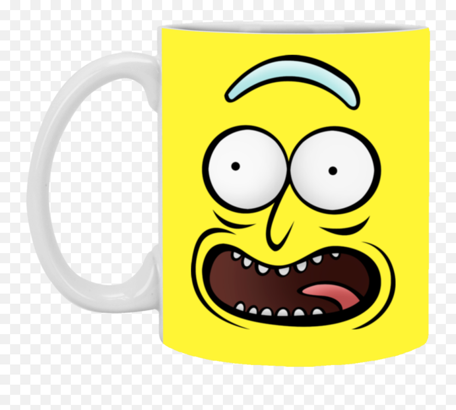 Transparent Pickle Rick Face Png - Rick Sanchez Eyes And Mug Emoji,Pickle Rick Png