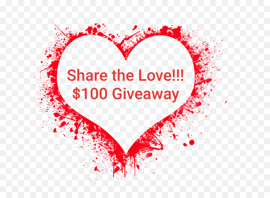 Share The Love - 100 Giveaway Gorg The Blacksmith Love Heart Images Transparent Emoji,Share The Love Logo