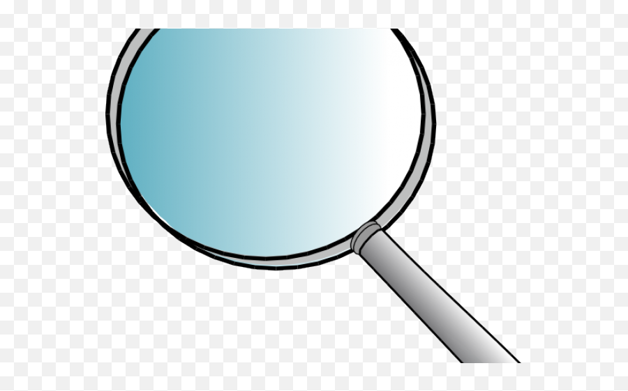 Big Glass Cliparts - Magnifier Emoji,Magnifying Glass Clipart