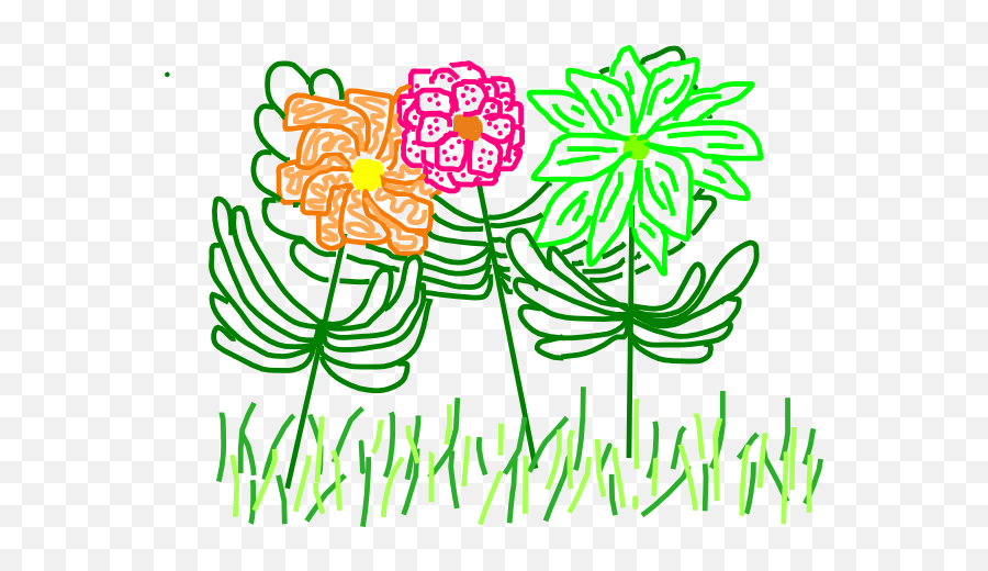 Spring Flowers Clip Art At Clker - Animated Spring Clip Art Free Emoji,Spring Clipart