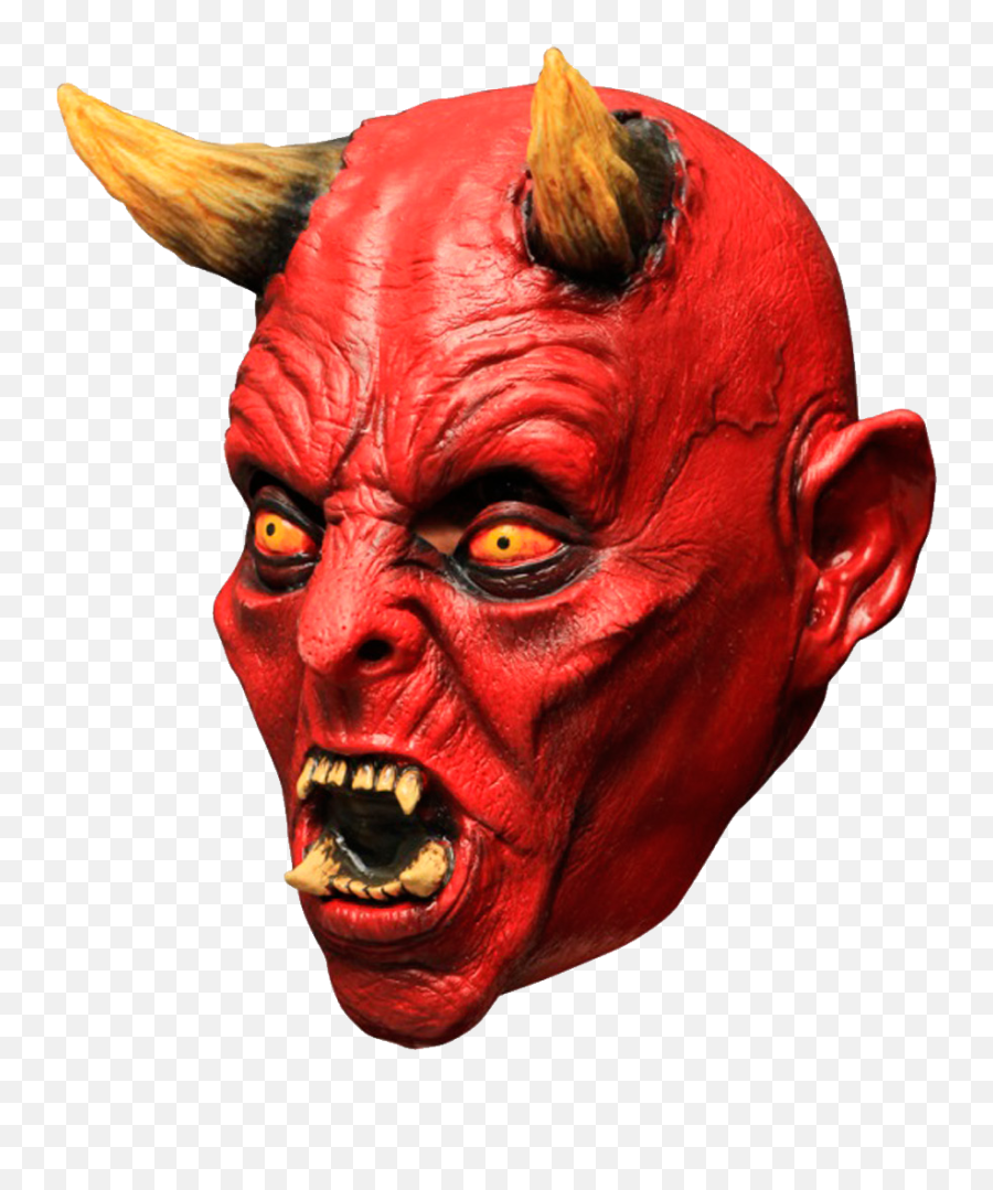 Pin - Máscara De Lucifer Emoji,Devil Transparent