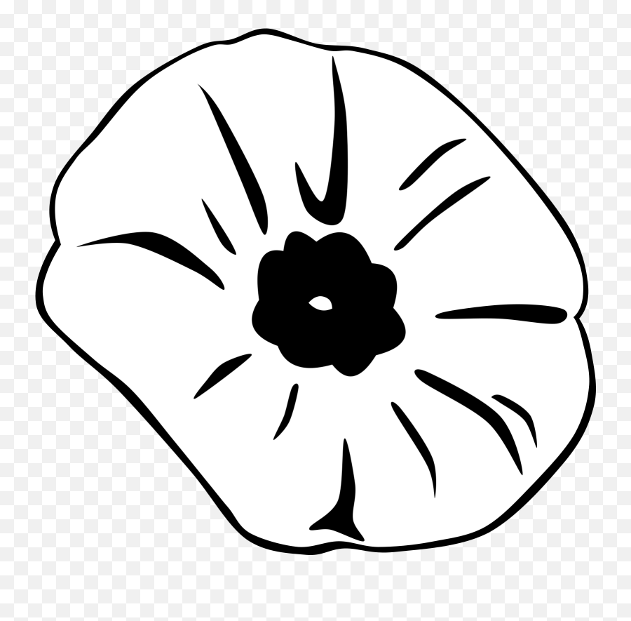 Remembrance Day Poppy Drawing Png Image - Poppy Remembrance Day Drawings Emoji,Memorial Day Clipart
