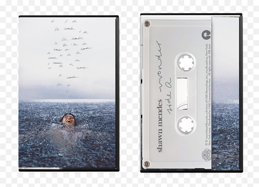 Wonder Cassette - Album Shawn Mendes Wonder Delixe Emoji,Cassette Logo