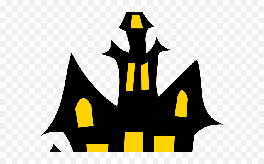 Clipart Cartoon Haunted House - Transparent Background Cute Halloween Clip Art Emoji,Hayride Clipart