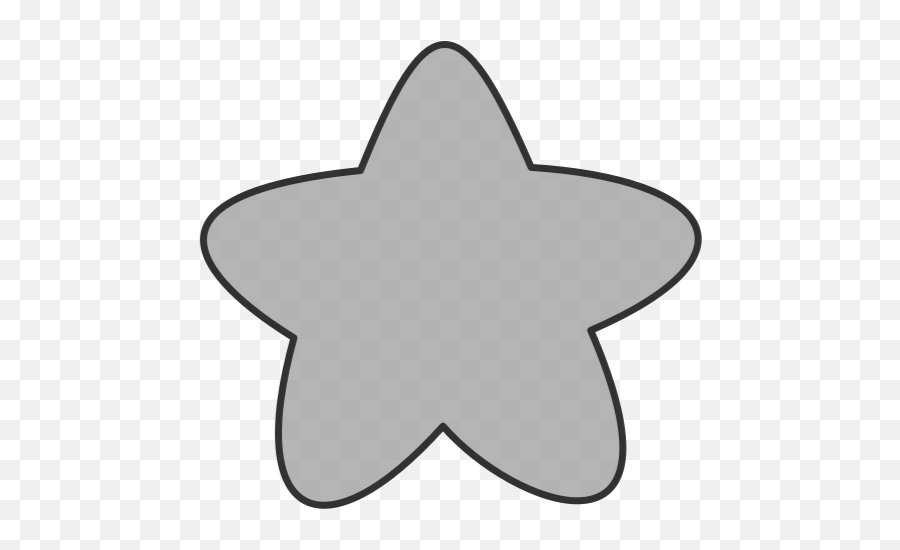 Bold Star Outline Svg Vector Bold Star - Dot Emoji,Star Outline Clipart