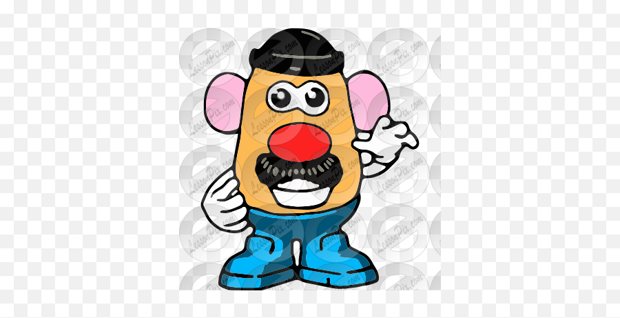 Mr Potato Head Picture For Classroom - Fictional Character Emoji,Mr Clipart
