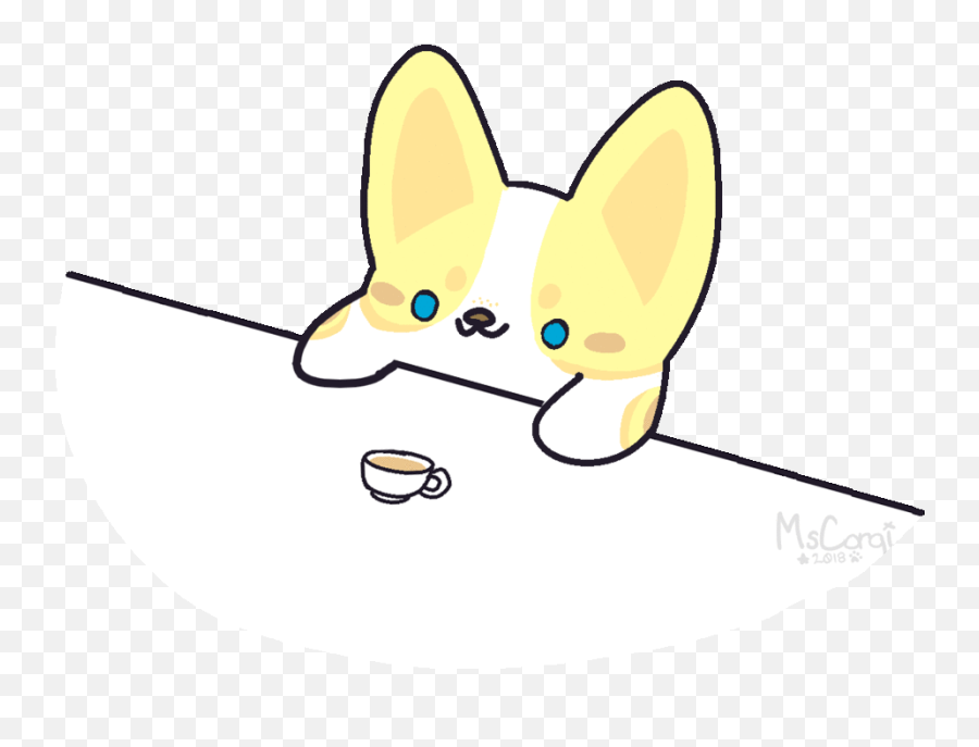 Bongo Cat Except Its Chai By Yippy - Fur Affinity Dot Net Bongo Cat Gif Corgi Emoji,Bongo Cat Transparent
