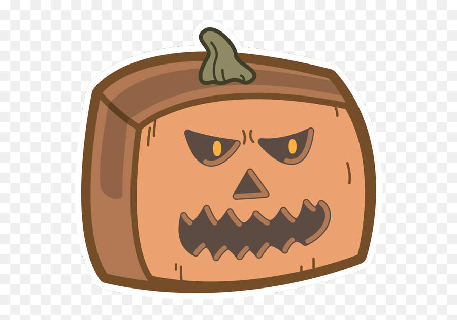 Download Hd Pumpkin Head - Jackou0027lantern Transparent Png Emoji,Pumpkin Head Png