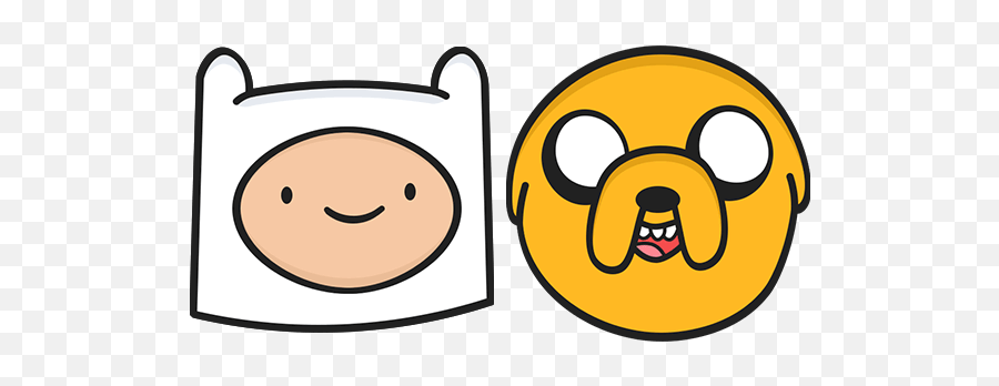 Adventure Time Finn And Jake Cursor - Adventure Time Finn And Jake Emoji,Adventure Time Logo