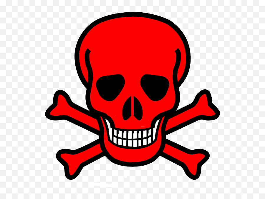 Clipart Skull Icon Clipart Skull Icon - Red Skull Png Emoji,Fortnite Kill Icon Png
