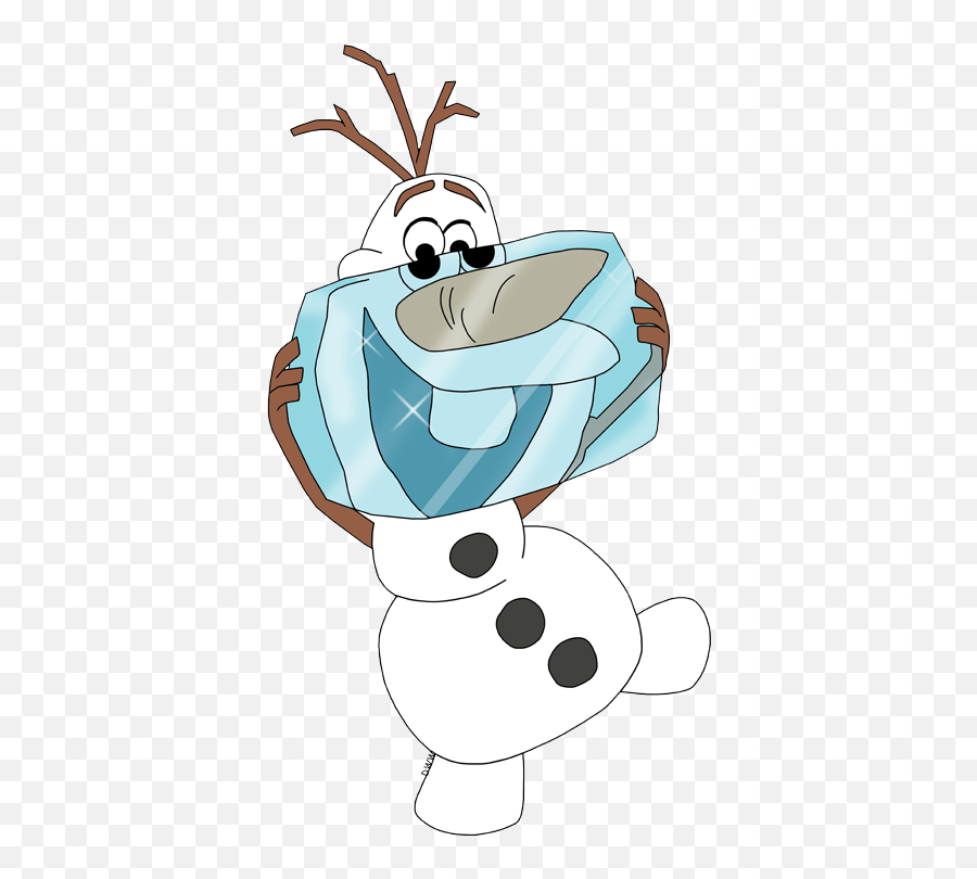 Olaf Clip Art From Frozen Disney Clip Art Galore - Olaf Ice Png Emoji,Ice Cube Clipart