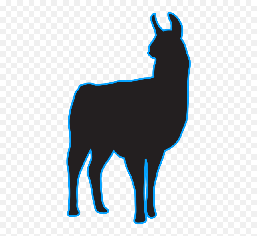 Llama Ridge - Llama Clipart Full Size Clipart 1694171 Bovinae Emoji,Llama Clipart