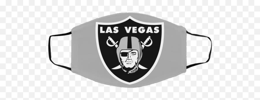 Las Vegas Raiders Face Mask Us 2020 - Raiders Logo Png Emoji,Las Vegas Raiders Logo