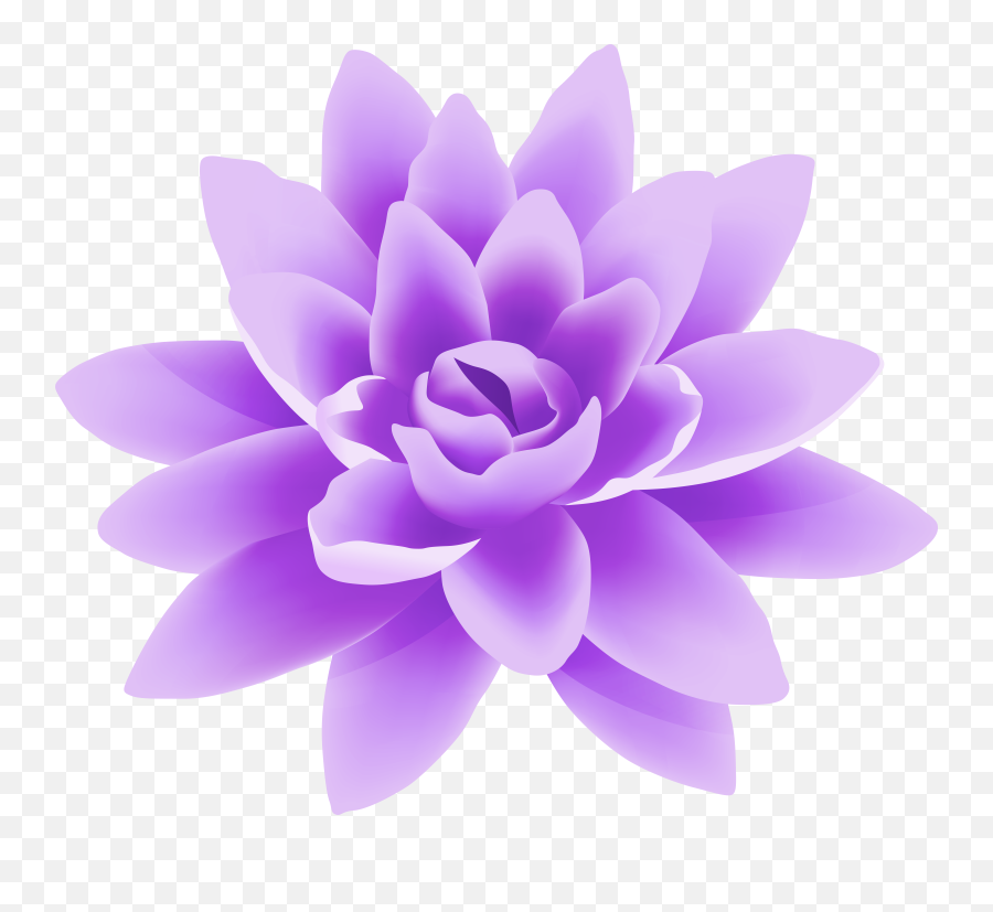 Download Purple Flower Png Png Image Emoji,Purple Flower Transparent