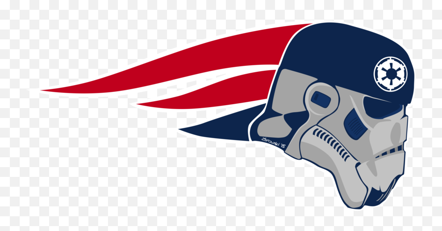 Star Wars Stormtrooper Moonlight - New England Patriots Star Wars Patriots Logo Emoji,Patriots Clipart