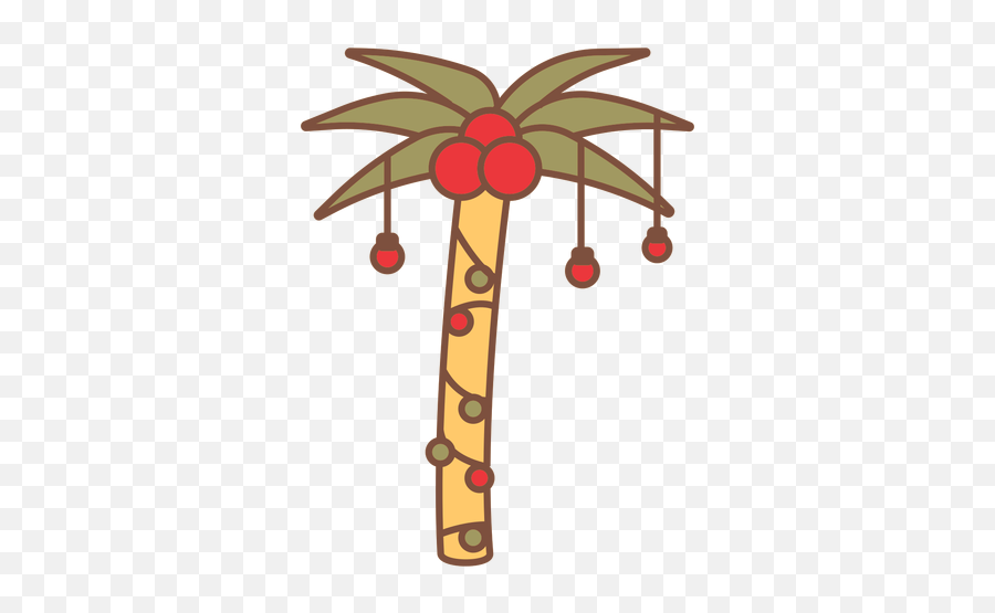 Palm Tree Tropics Christmas Emoji,Tropical Tree Png