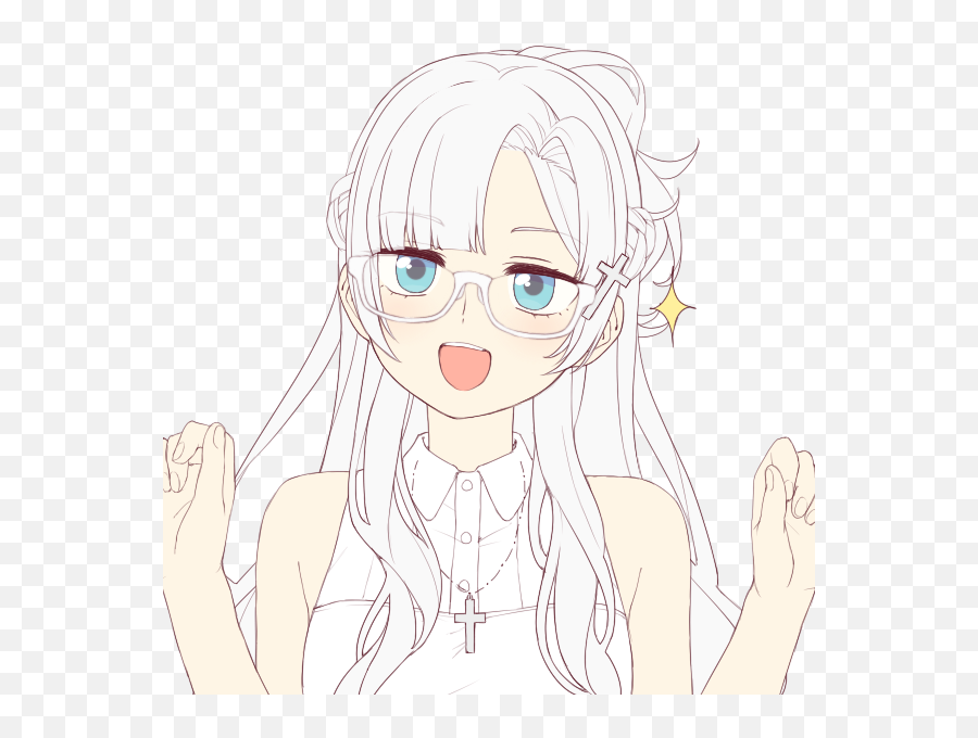 Come In And Make Your Ideal Anime Girl Emoji,Anime Head Png