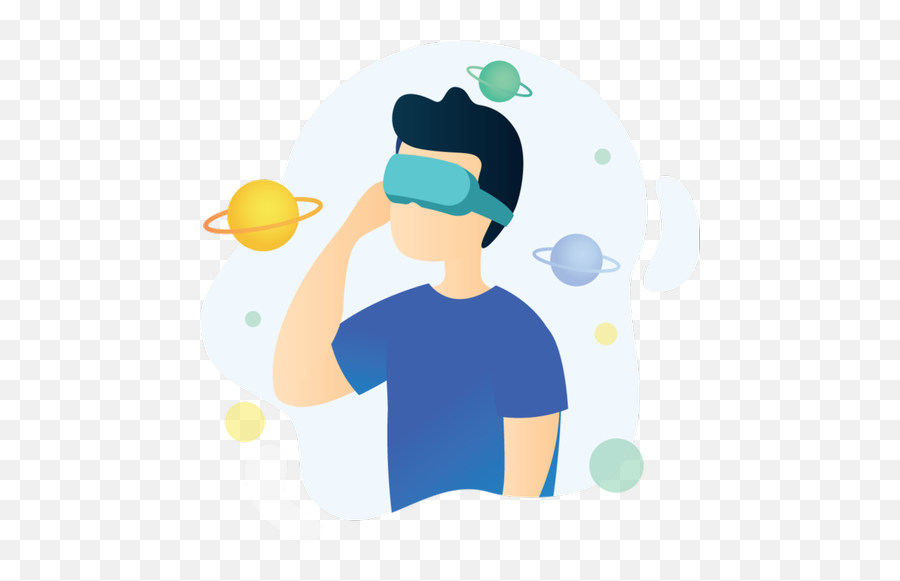 Virtual Reality Development Solutions In Prahlad Nagar Emoji,Vr Clipart