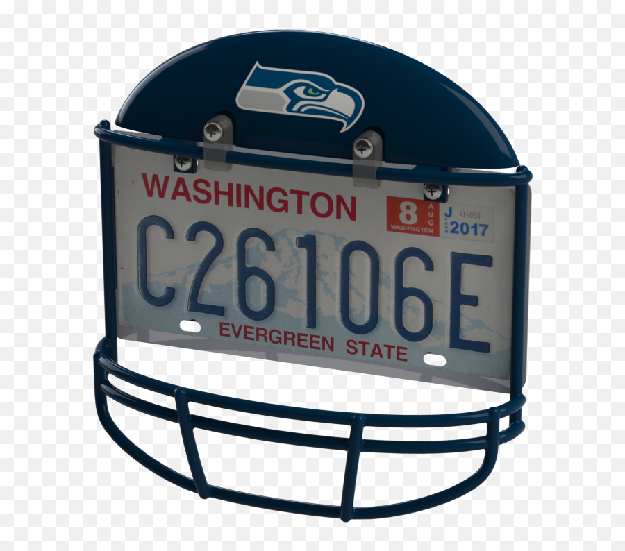 Download Hd Seattle Seahawks Helmet Frame - Seattle Seahawks Emoji,Seahawks Helmet Logo