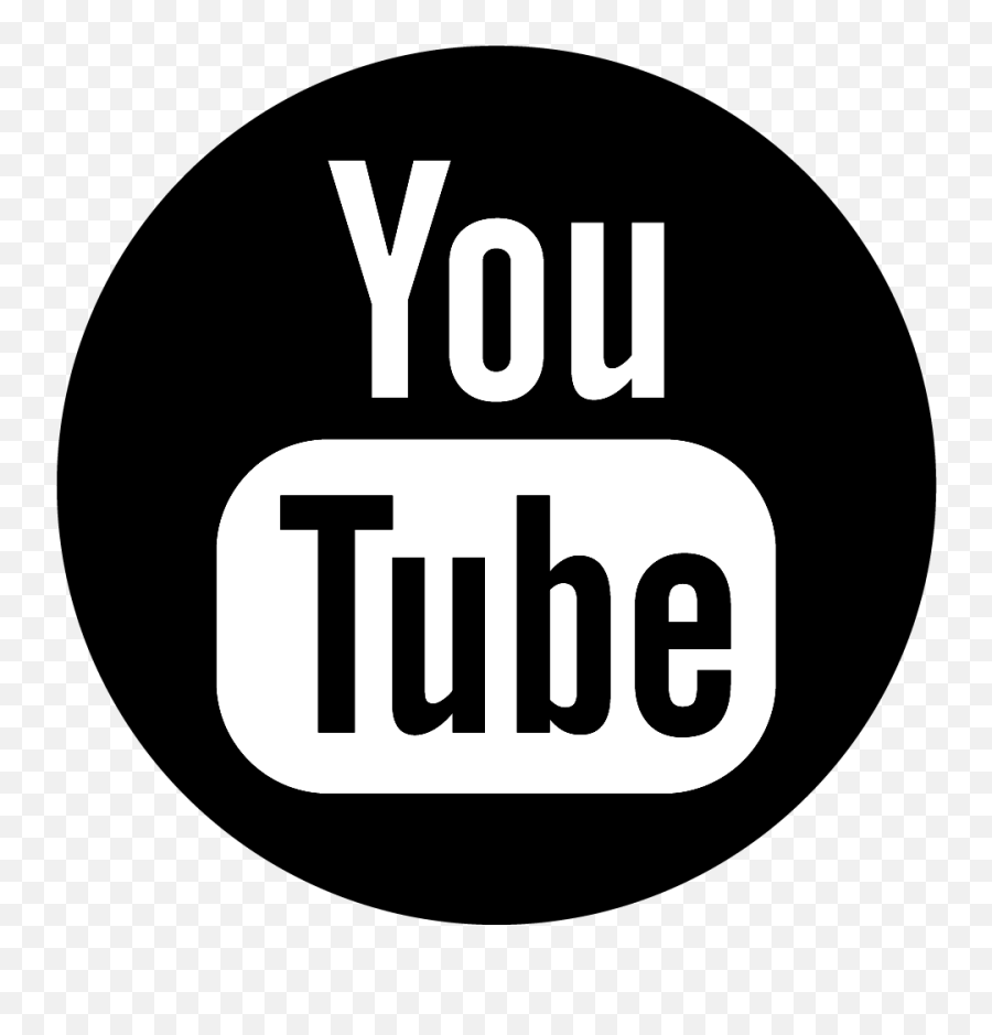 Youtube Png - Transparent Background Youtube Icon Black Emoji,Black Youtube Logo