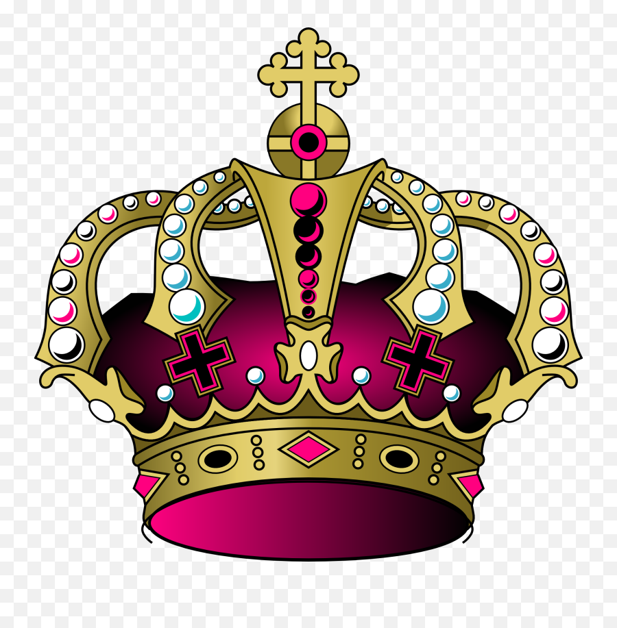 Download Crown - Purple Crown Png Emoji,King Crown Clipart