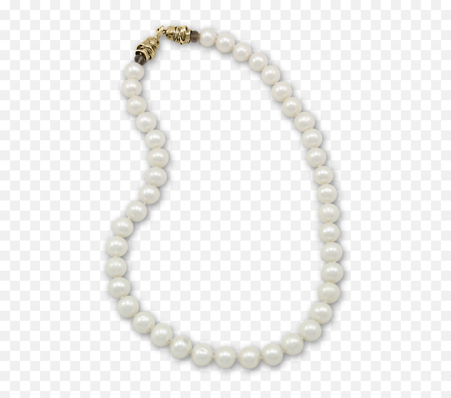 Pearl Necklace Clipart Png - Real Pearl Necklace Clipart Emoji,Necklace Clipart